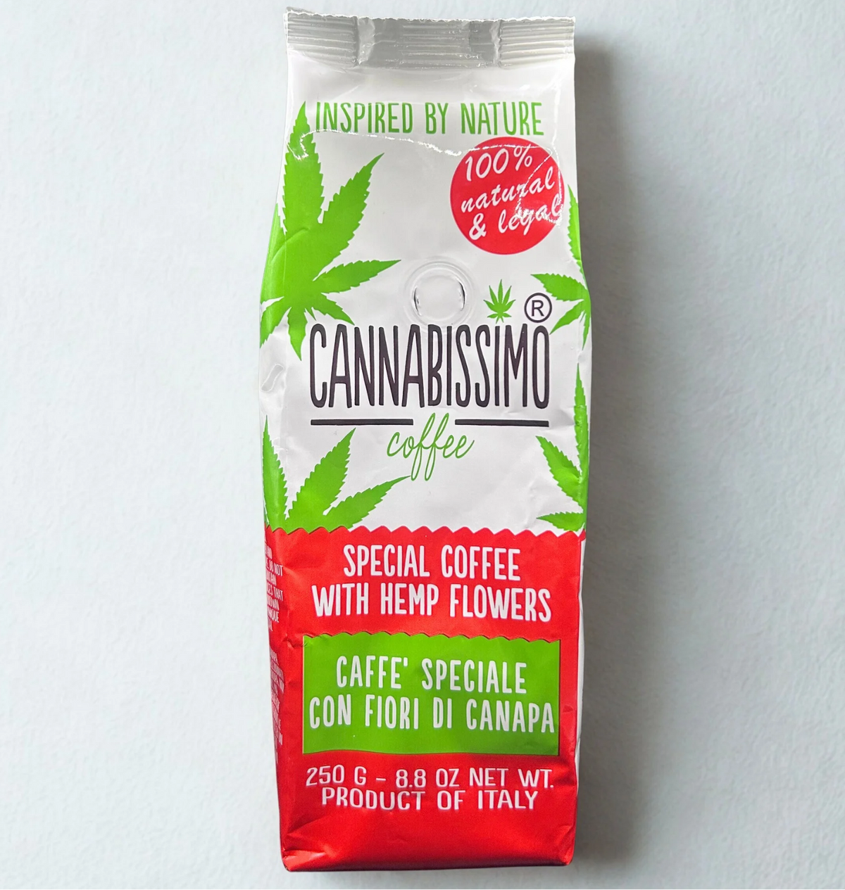 GROUND HEMP COFFEE - CANNABISSIMO
