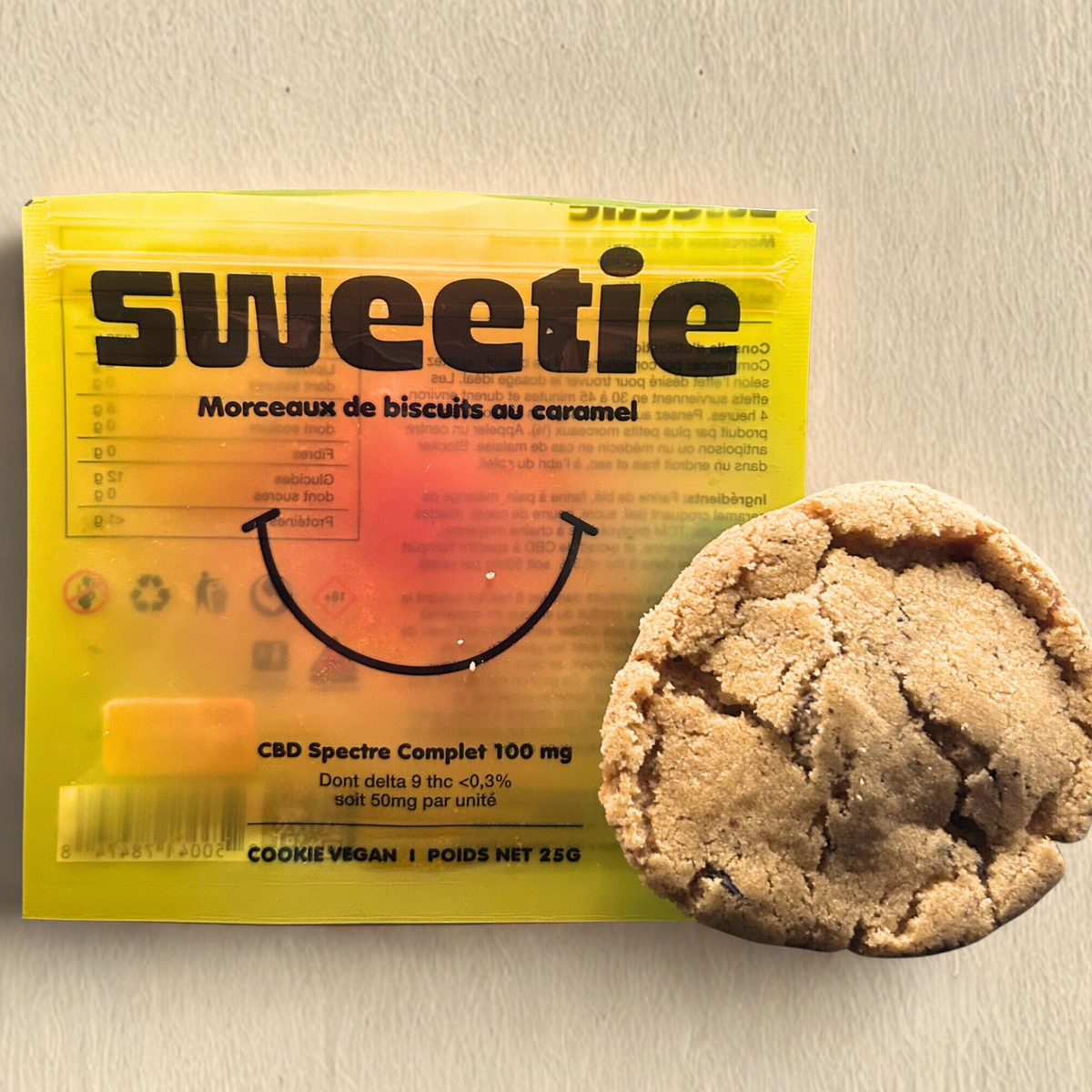 COOKIE THC 100 MG - TOFFEE TWIST